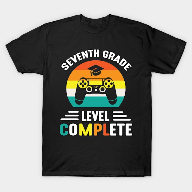 Gamer Student Class Of School Seventh Grade Level Complete T-Shirt by bakhanh123